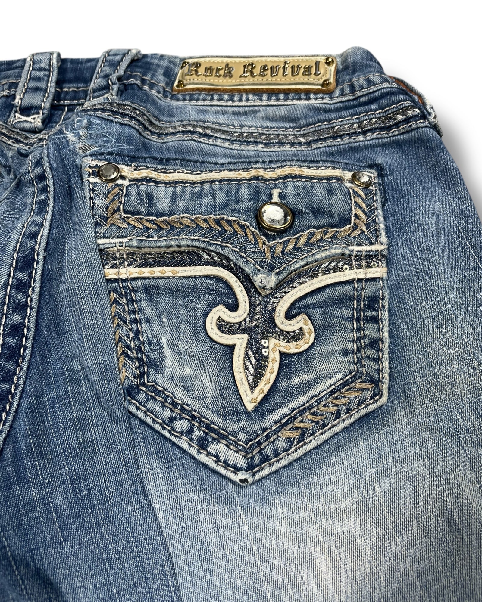 Rock Revival Flared Jeans (S)