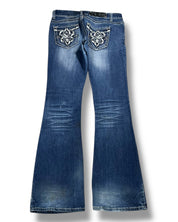 Y2K Flared Jeans (S)