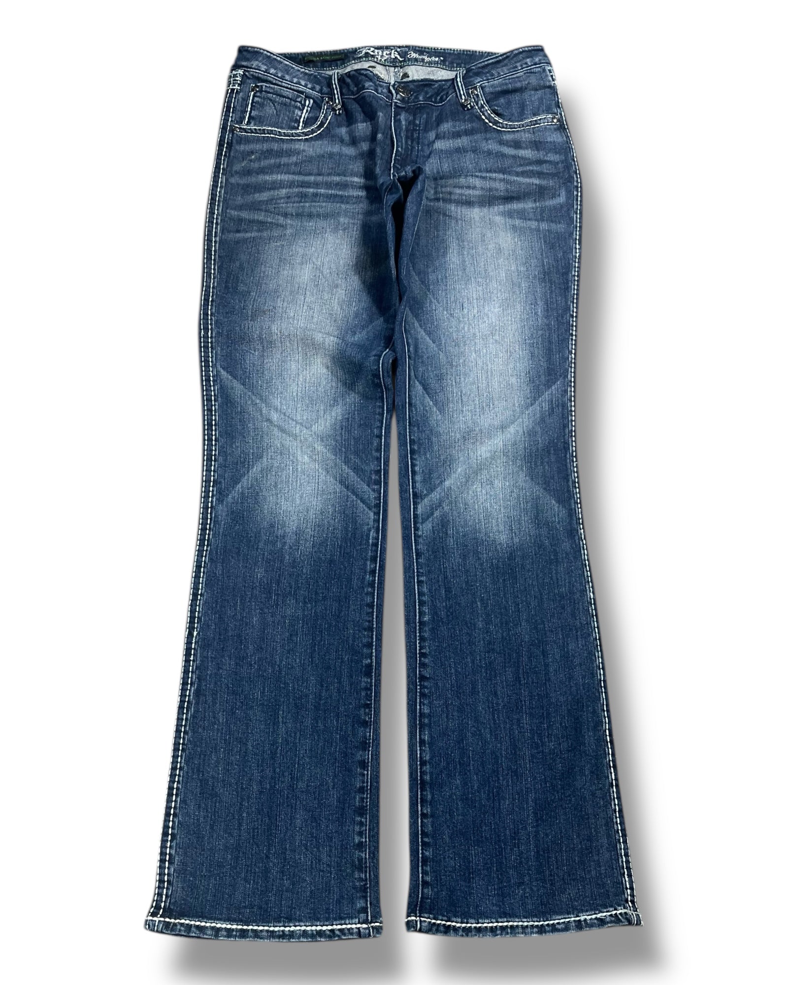 Y2K Flared Jeans (M)