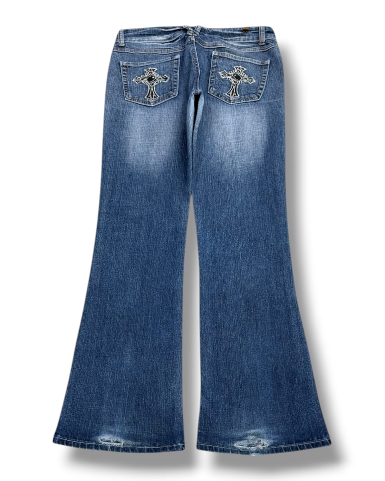 Y2K Flared Jeans (M)