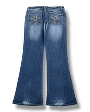 Y2K Flared Jeans (M)