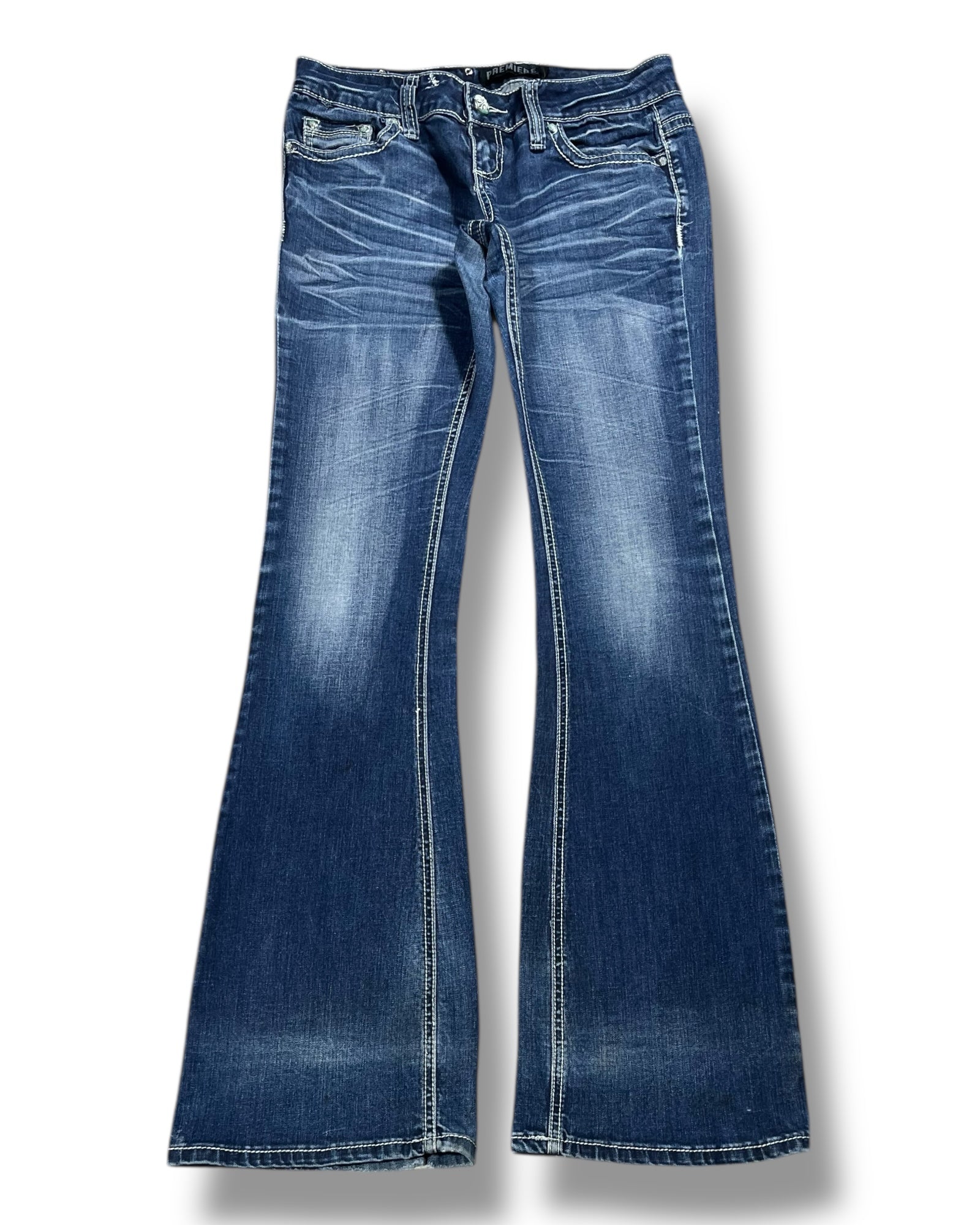 Y2K Flared Jeans (S)