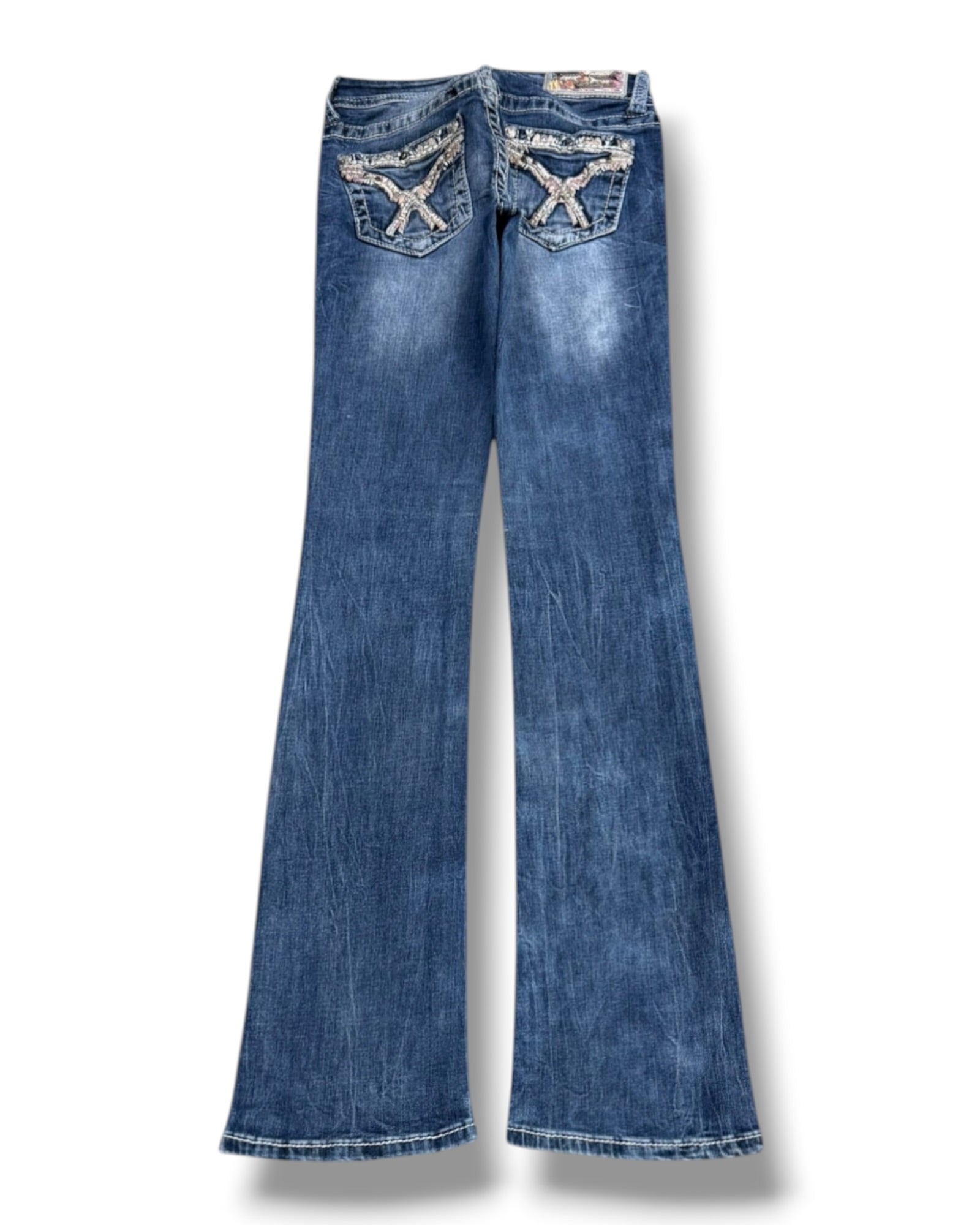 Y2K Flared Jeans (XS)