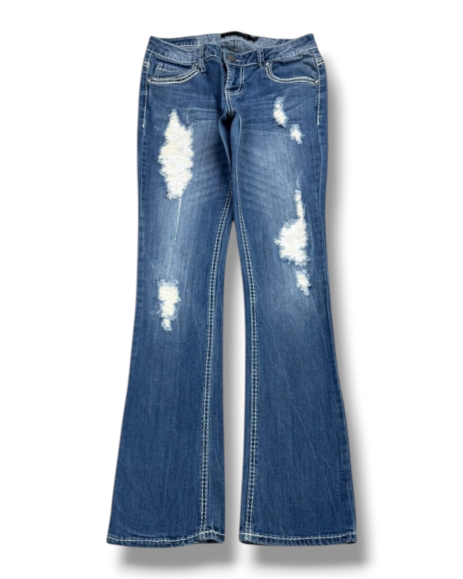 Y2K Flared Jeans (XS)