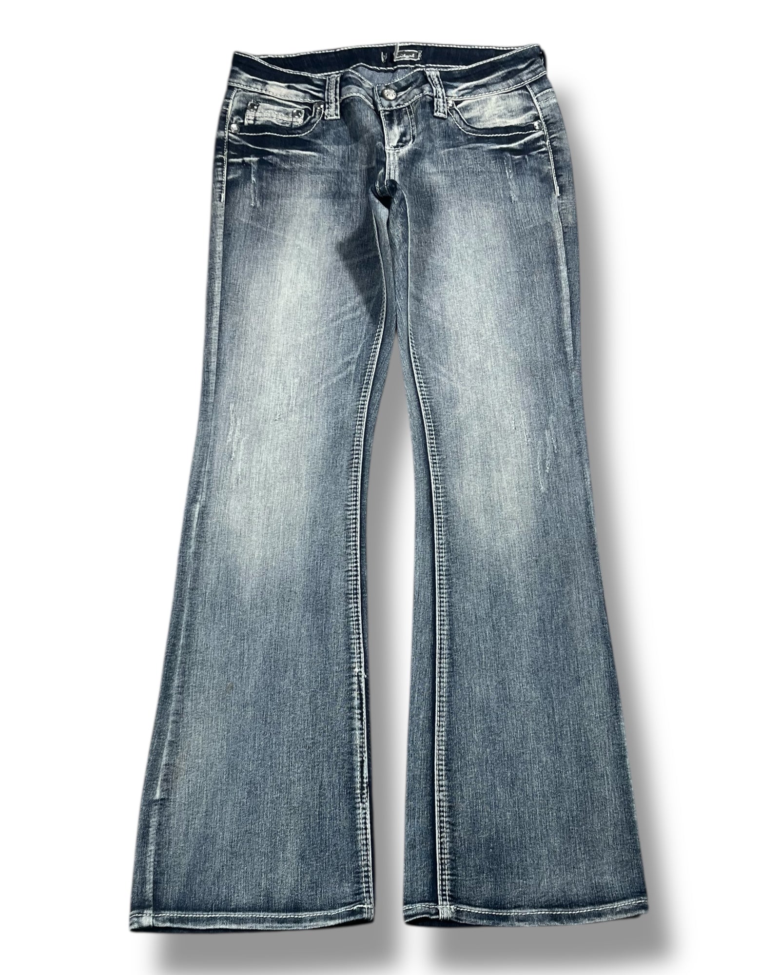 Y2K Flared Jeans (M)