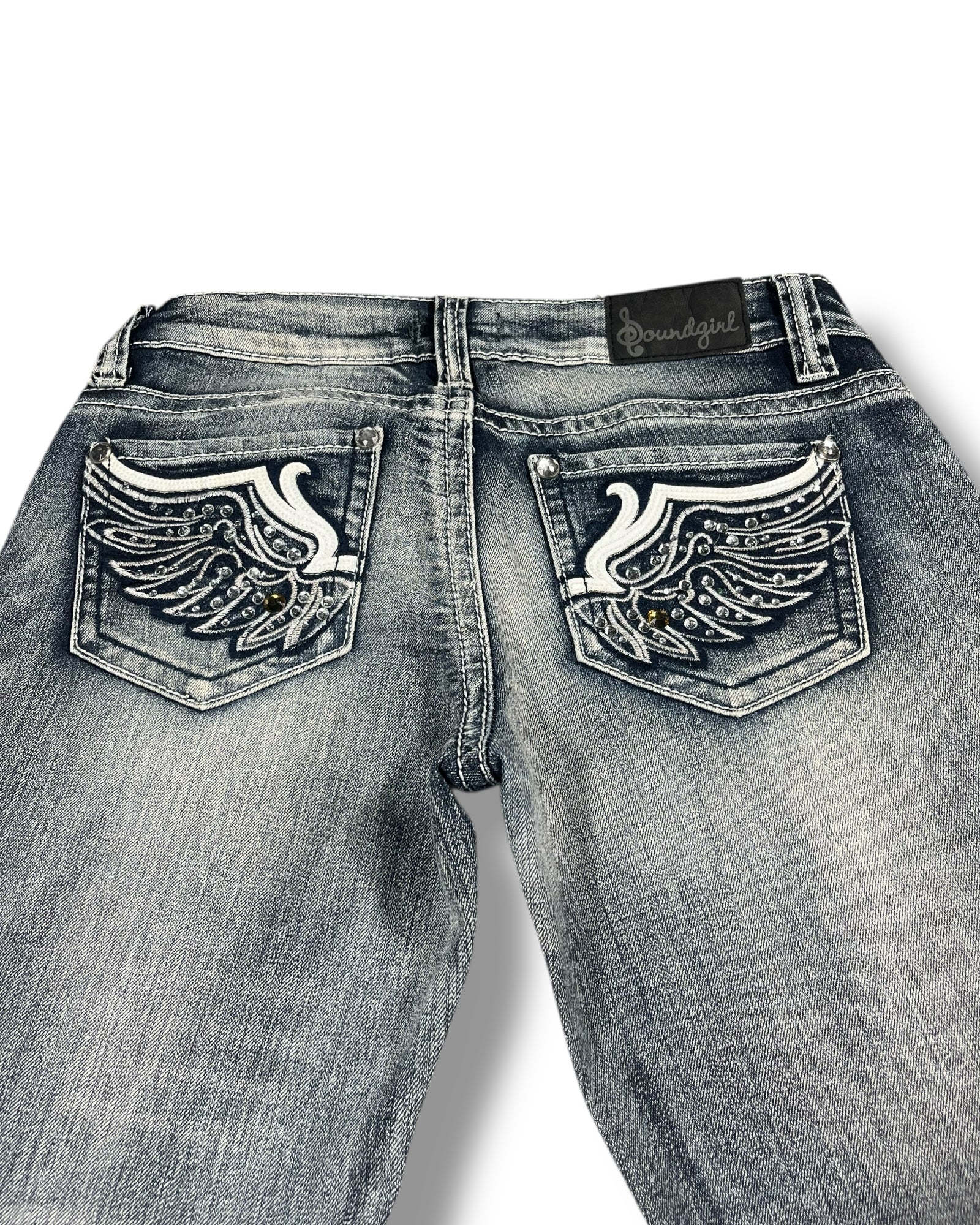 Y2K Flared Jeans (M)
