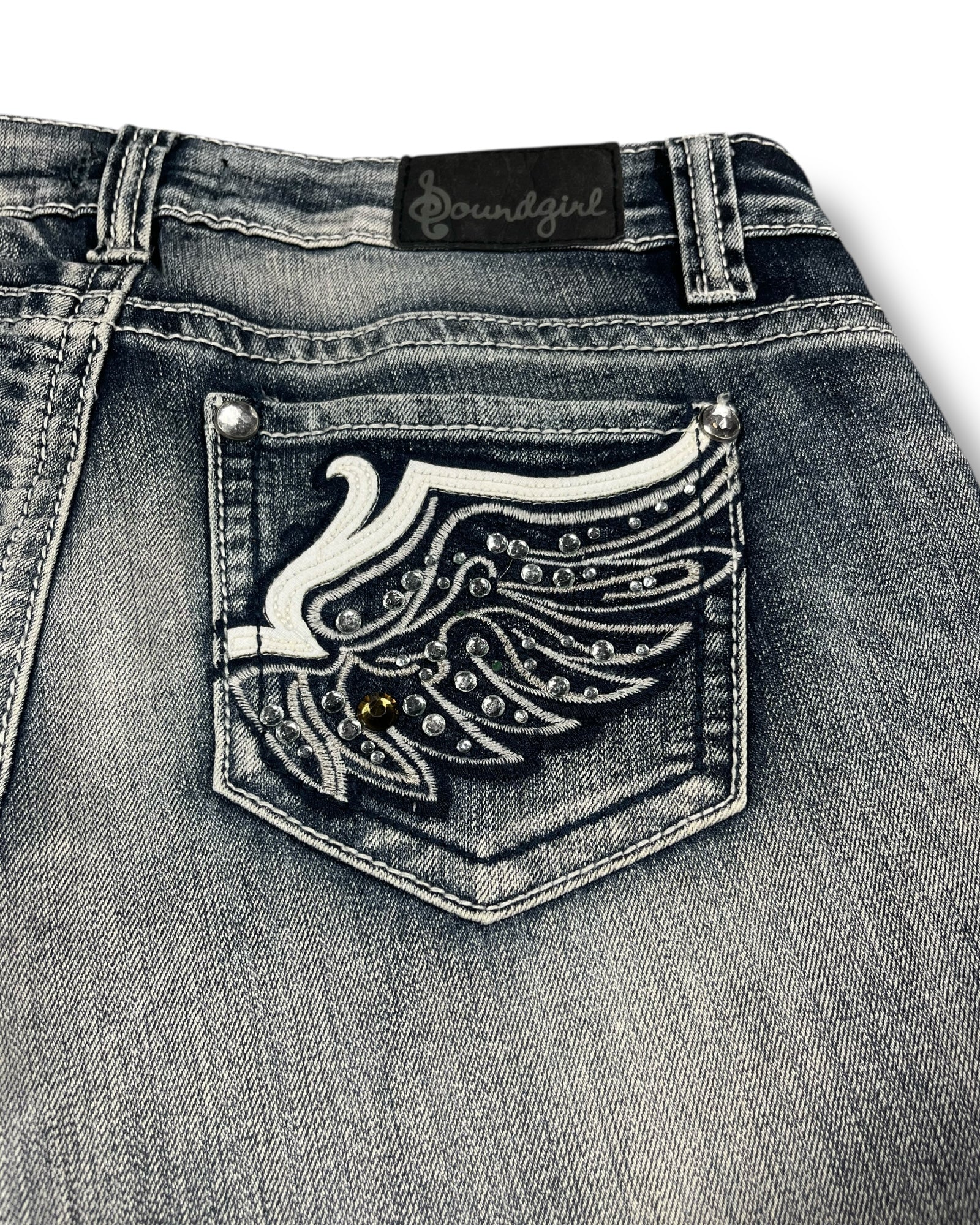 Y2K Flared Jeans (M)