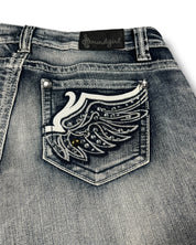 Y2K Flared Jeans (M)