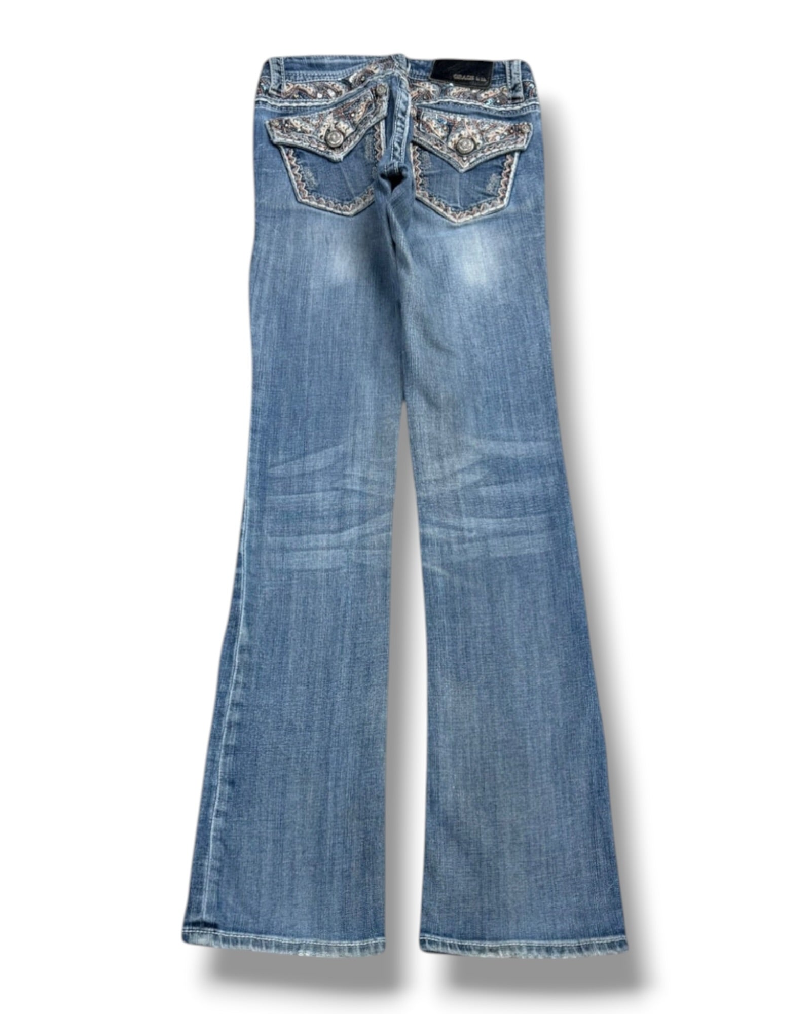 Y2K Flared Jeans (XS)