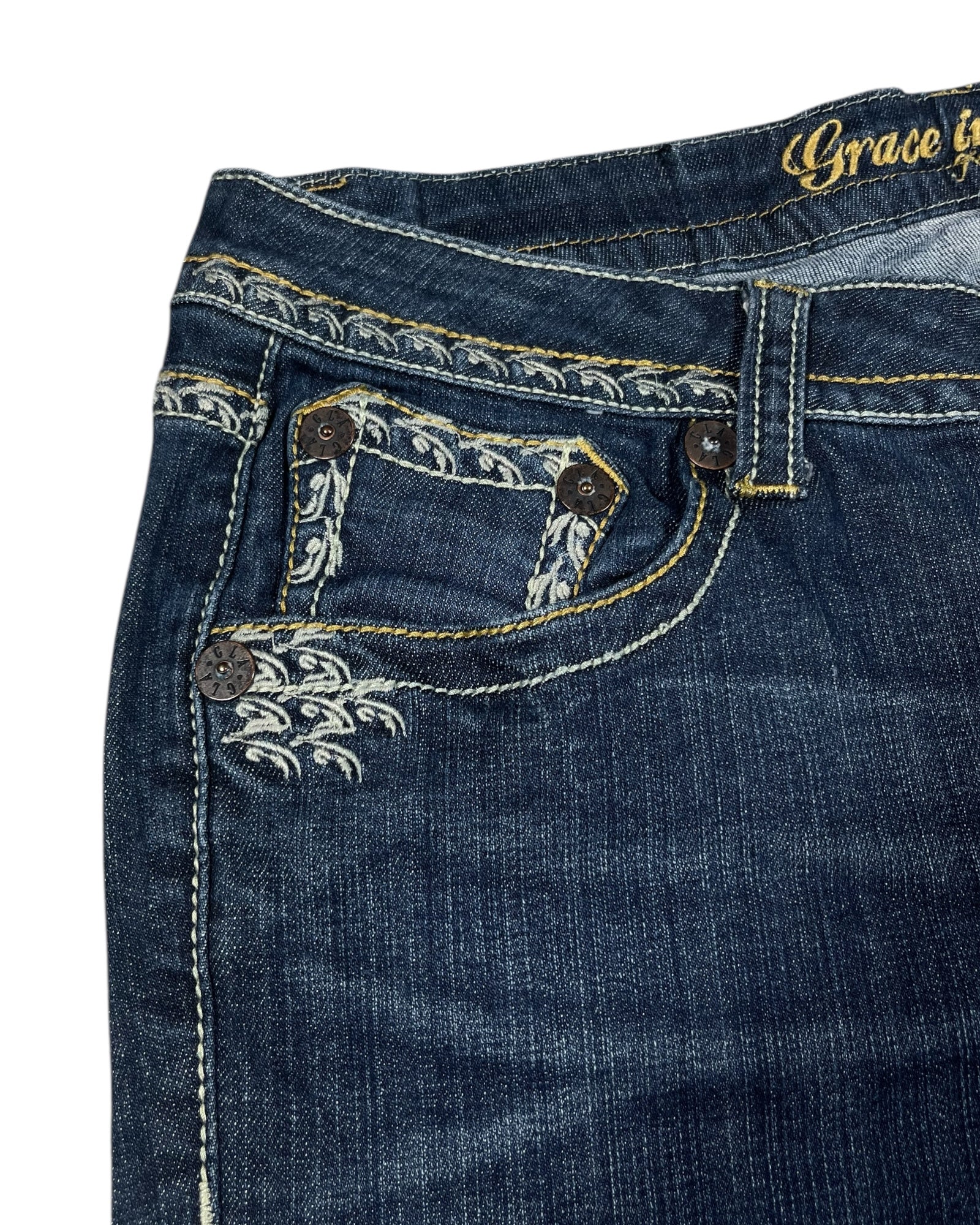 Y2K Flared Jeans (M)