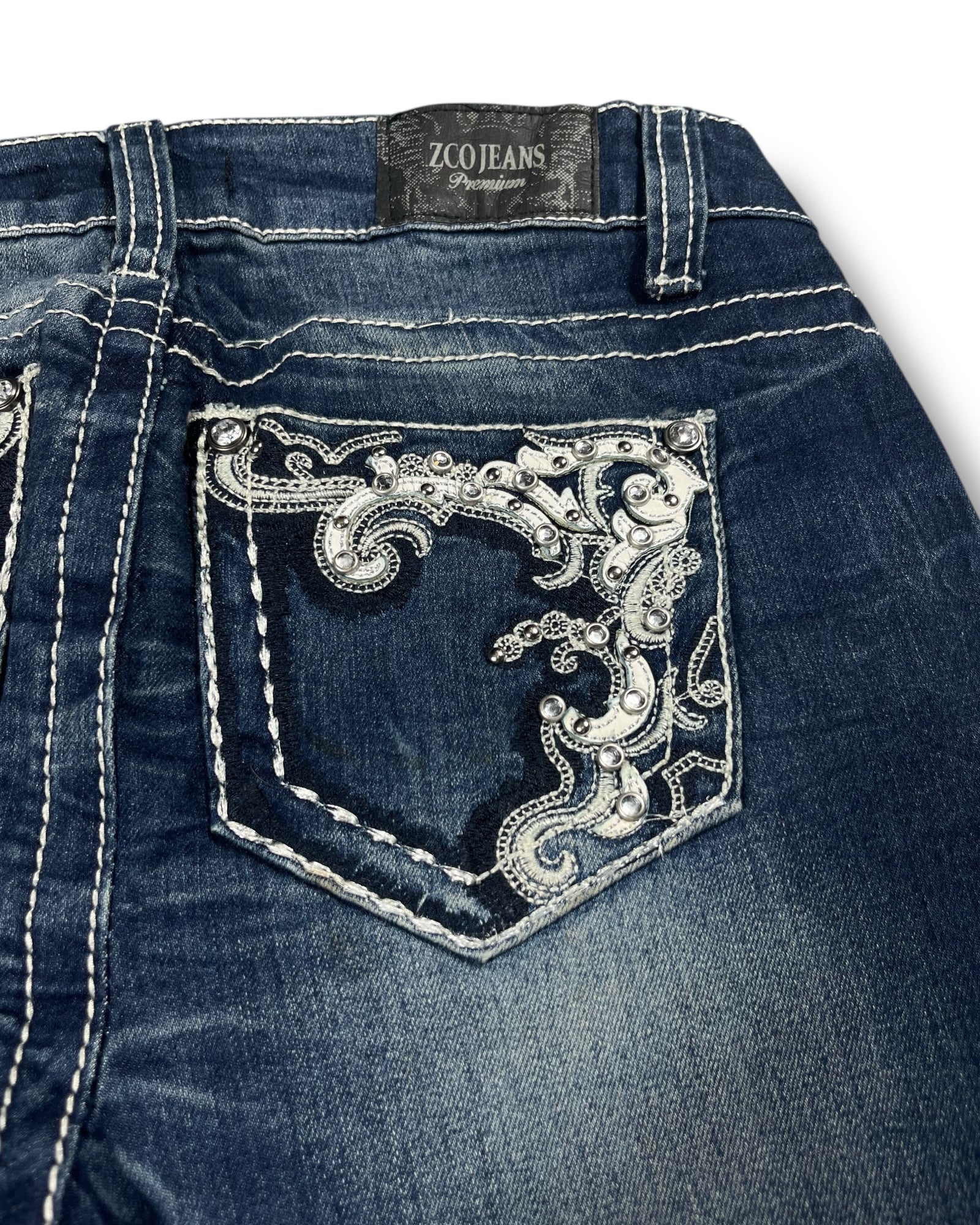Y2K Flared Jeans (XS)