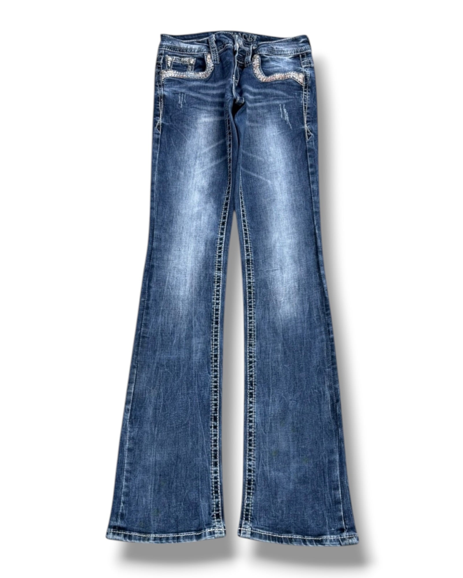 Y2K Flared Jeans (XS)