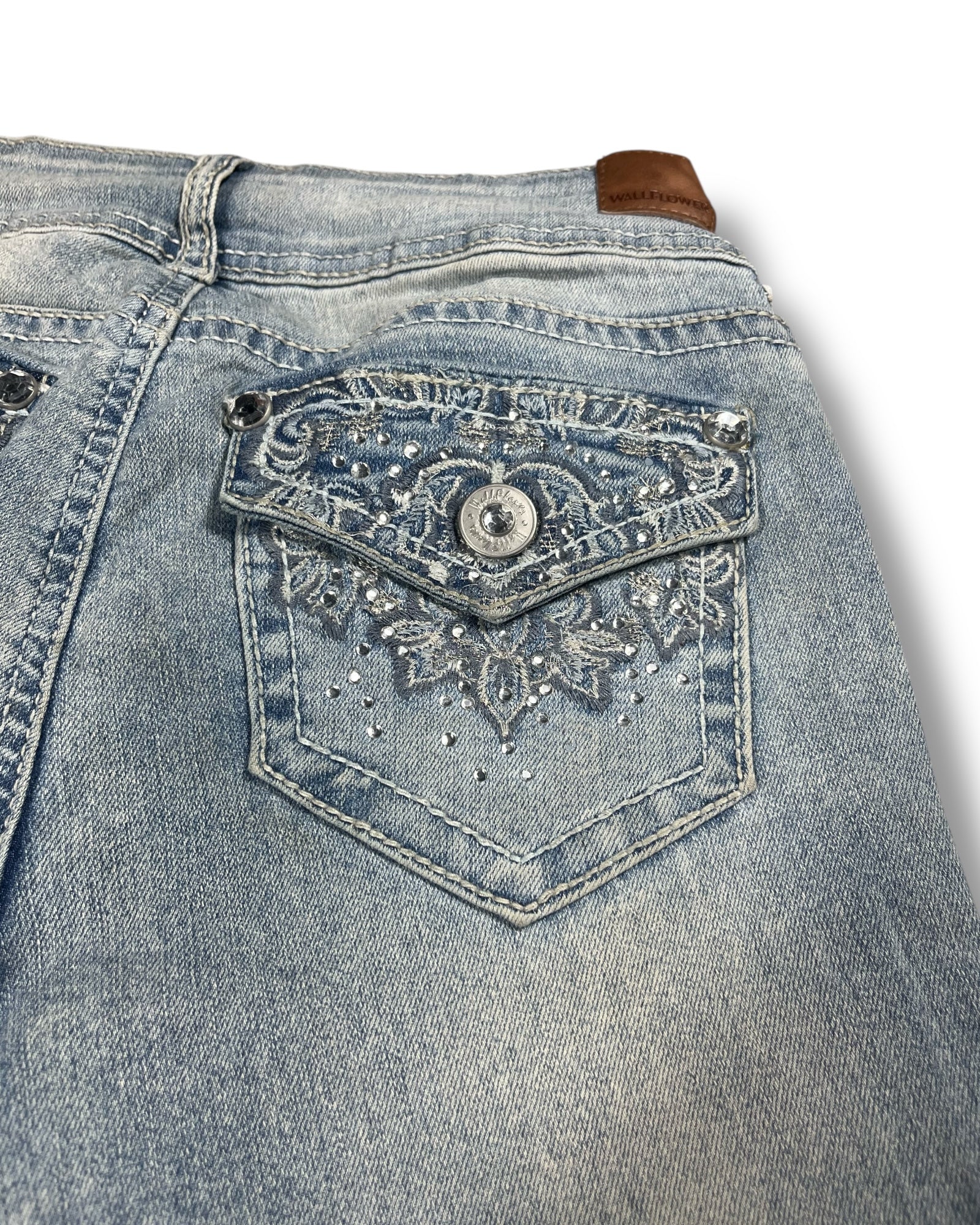 Y2K Flared Jeans (XS)