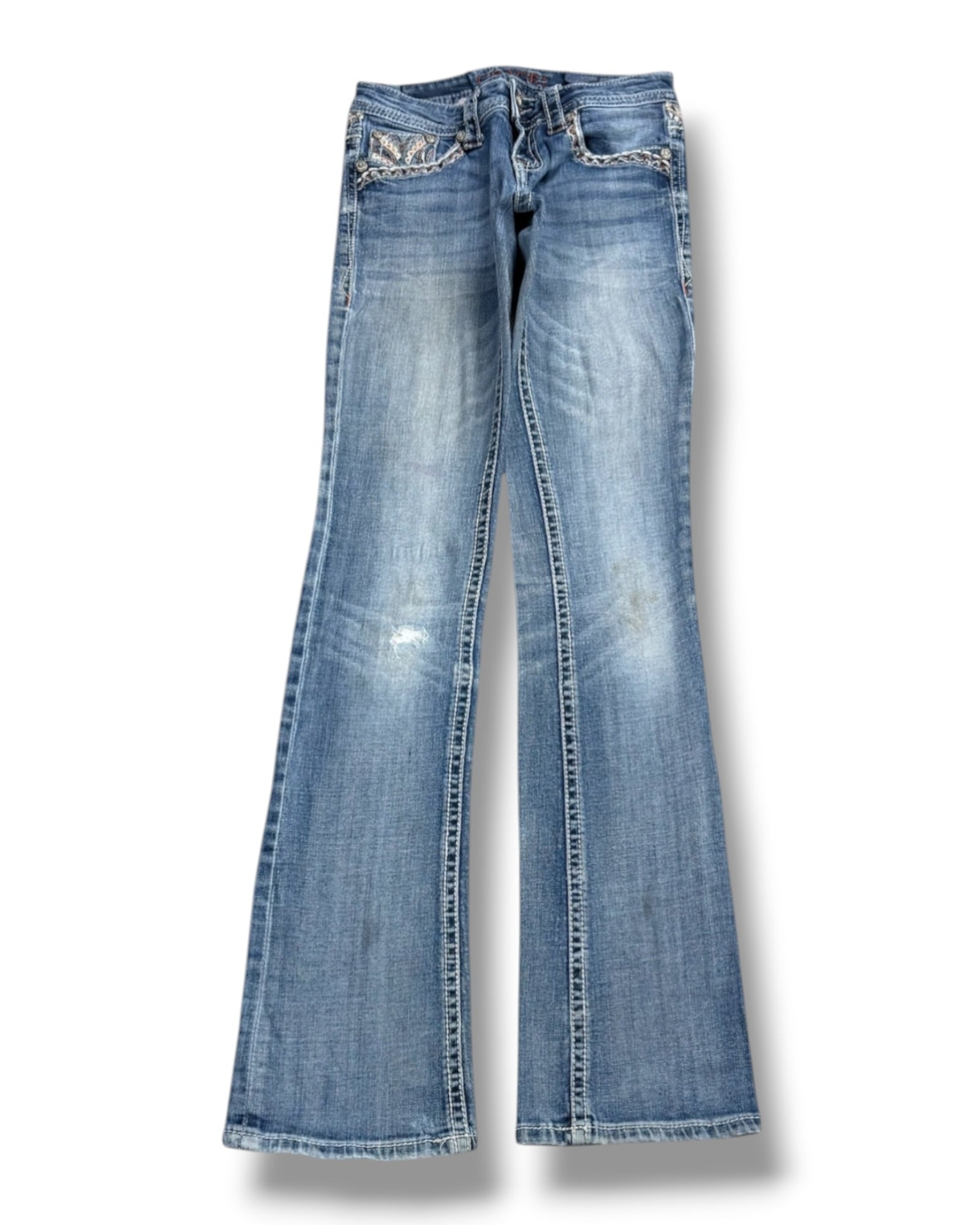 Y2K Flared Jeans (XS)