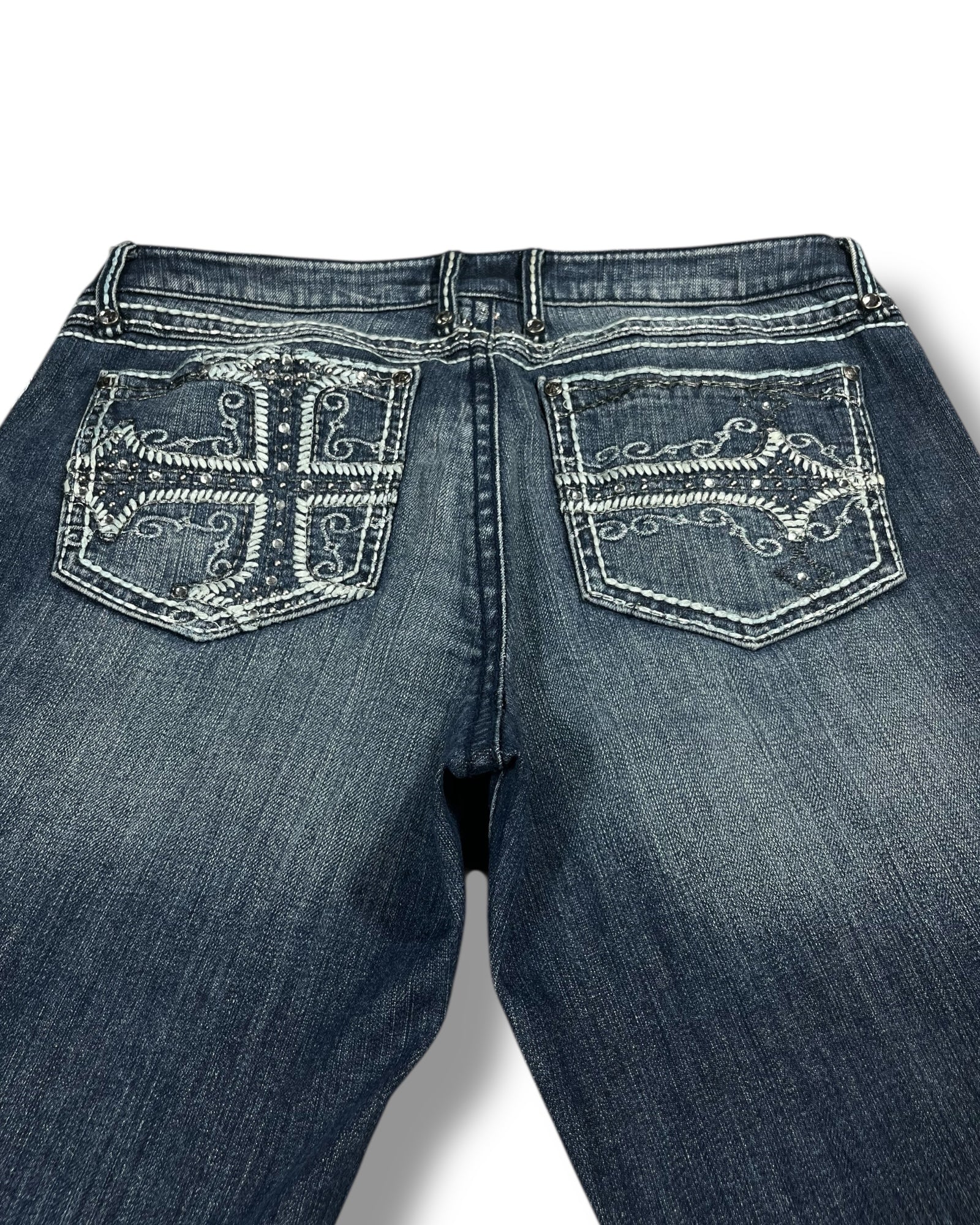 Y2K Flared Jeans (M)