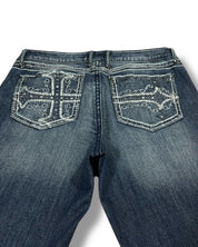 Y2K Flared Jeans (M)