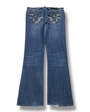 Y2K Flared Jeans (S)