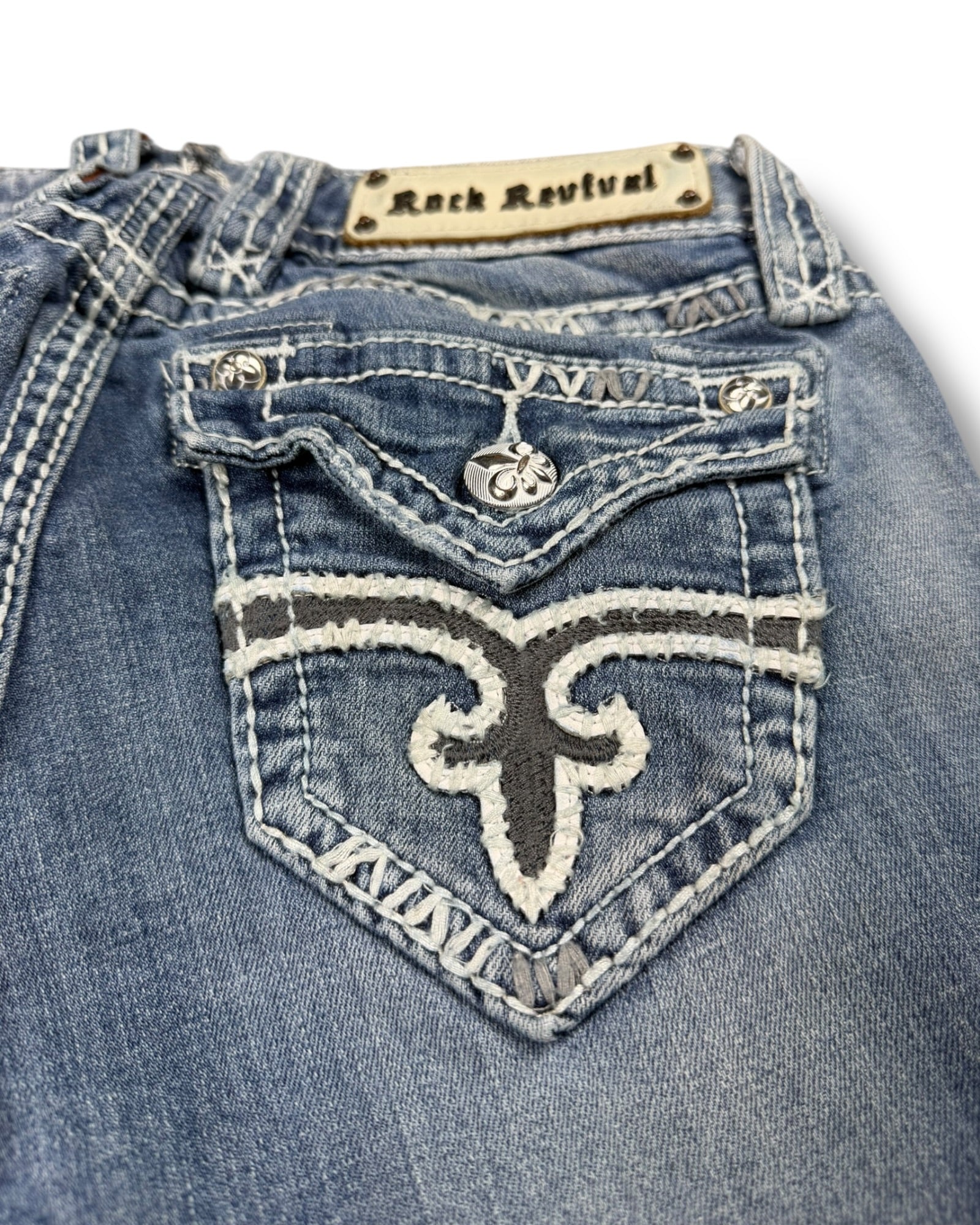 Rock Revival Flared Jeans (XS)