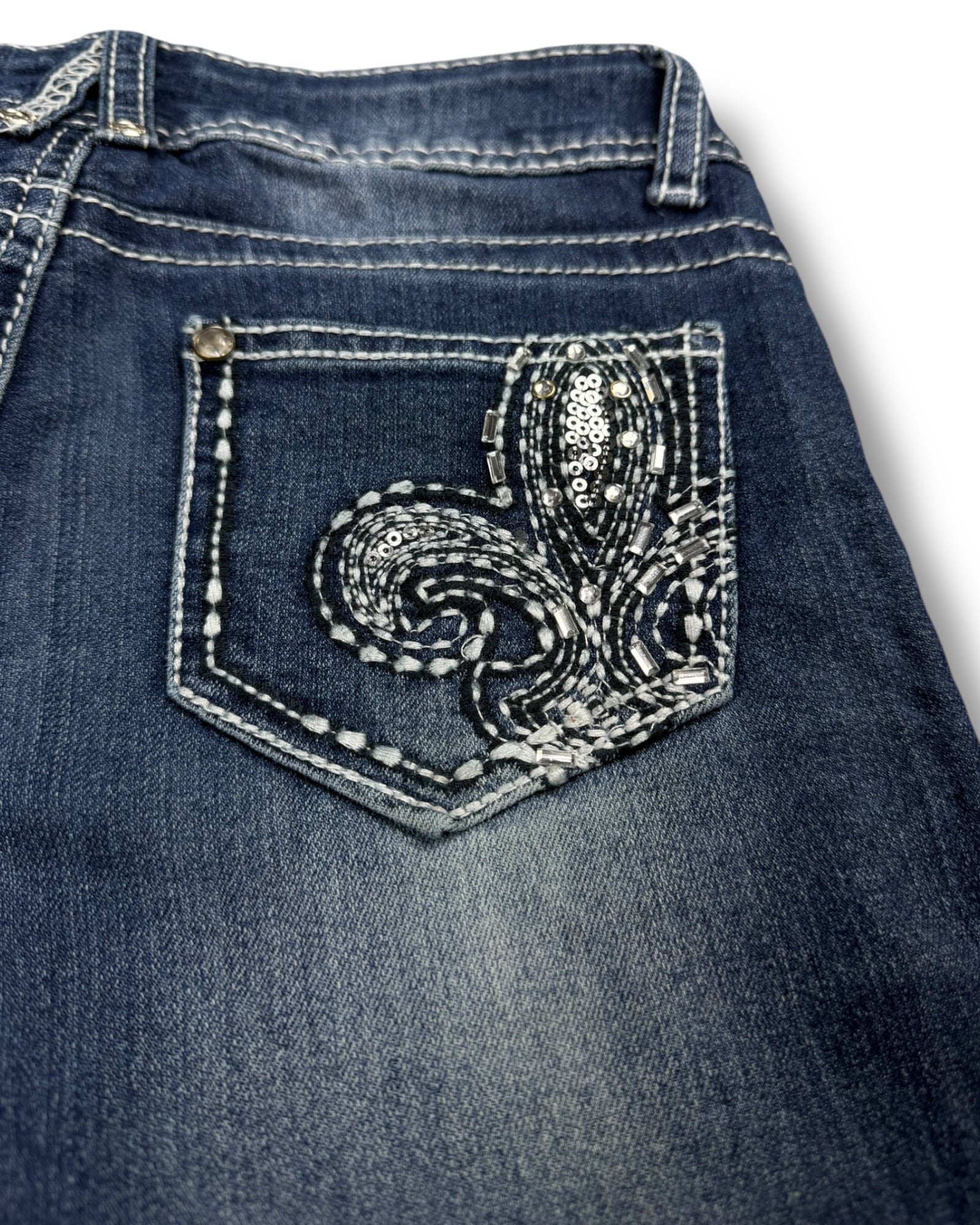 Y2K Flared Jeans (XS)