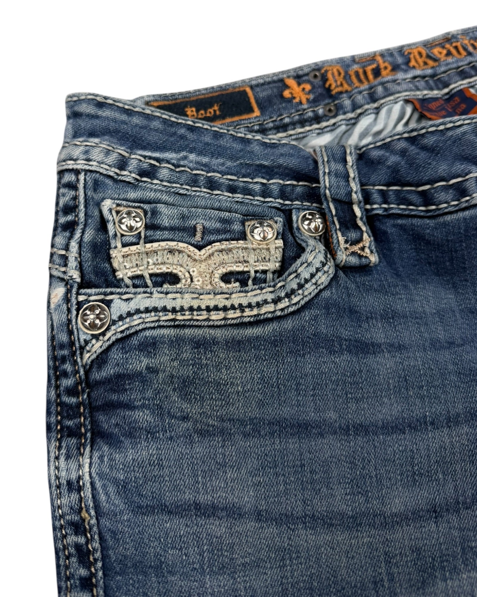 Rock Revival Flared Jeans (S)