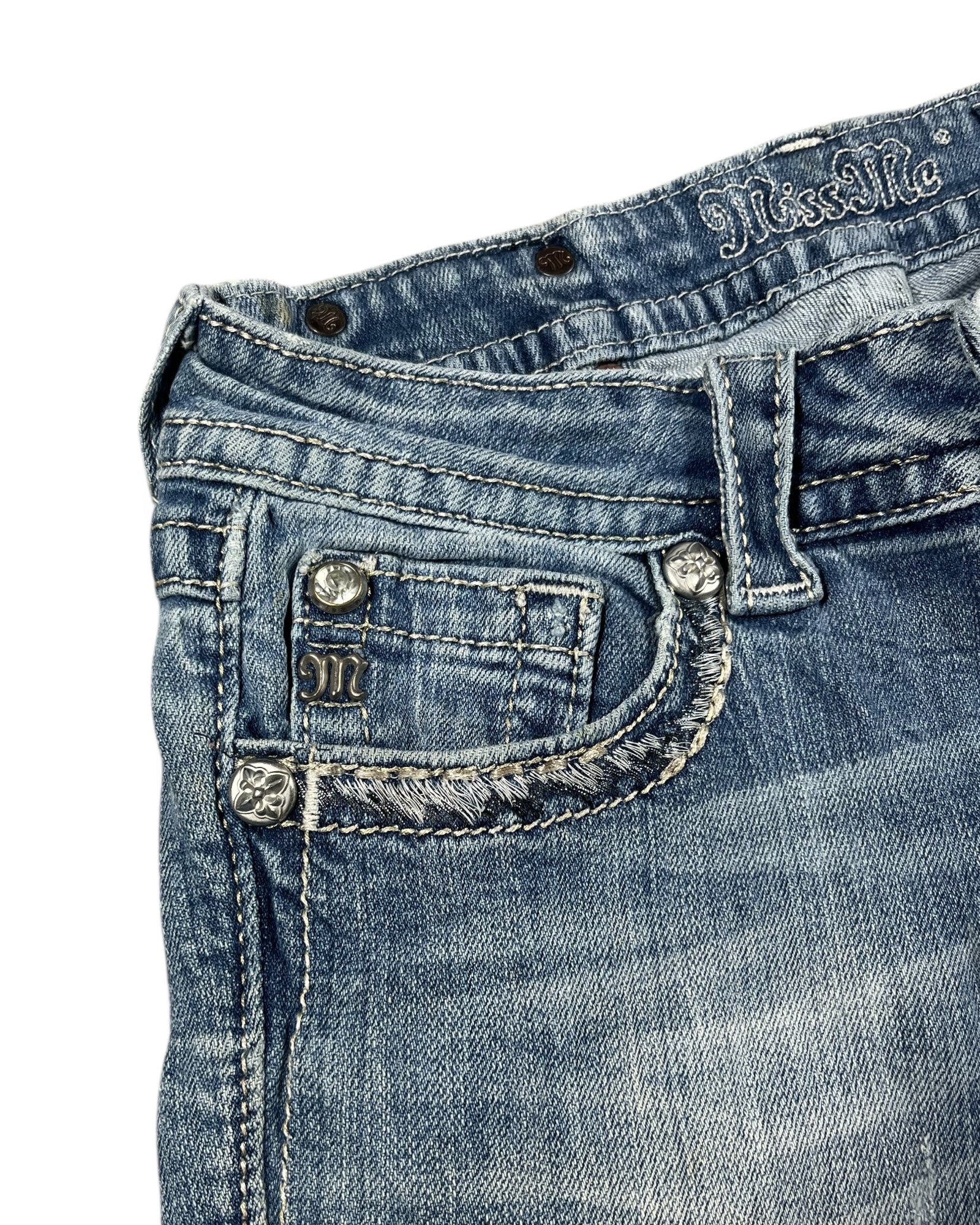 Miss Me Flared Jeans (XS)