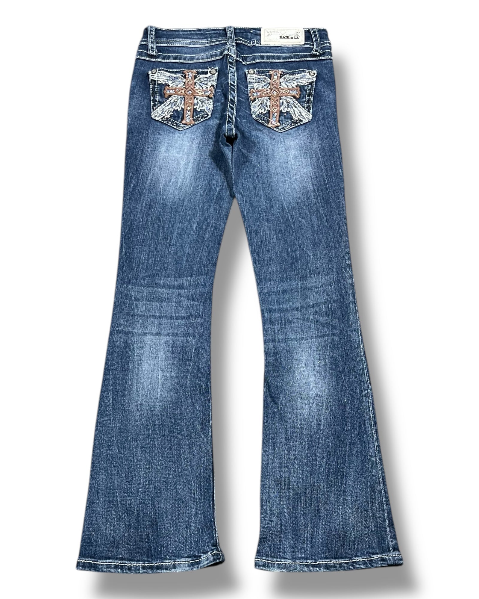 Y2K Flared Jeans (XS)