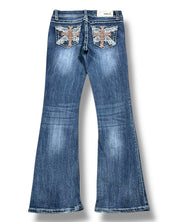 Y2K Flared Jeans (XS)