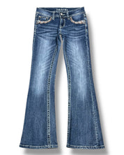 Y2K Flared Jeans (XS)