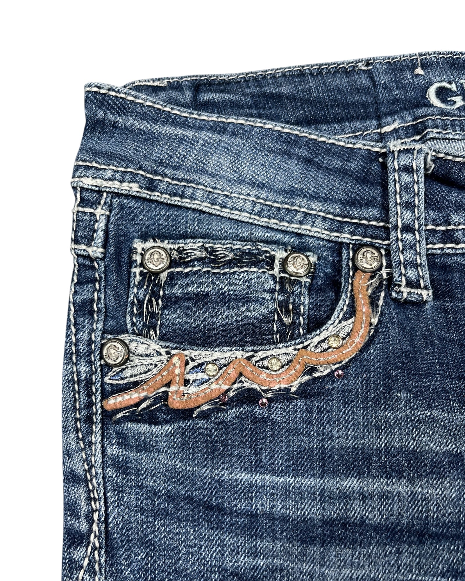 Y2K Flared Jeans (XS)