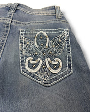 Y2K Flared Jeans (XS)