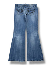 Y2K Flared Jeans (S)
