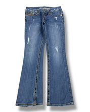 Y2K Flared Jeans (S)