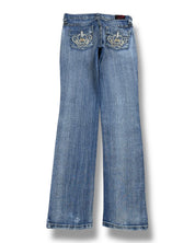 Y2K Flared Jeans (XS)