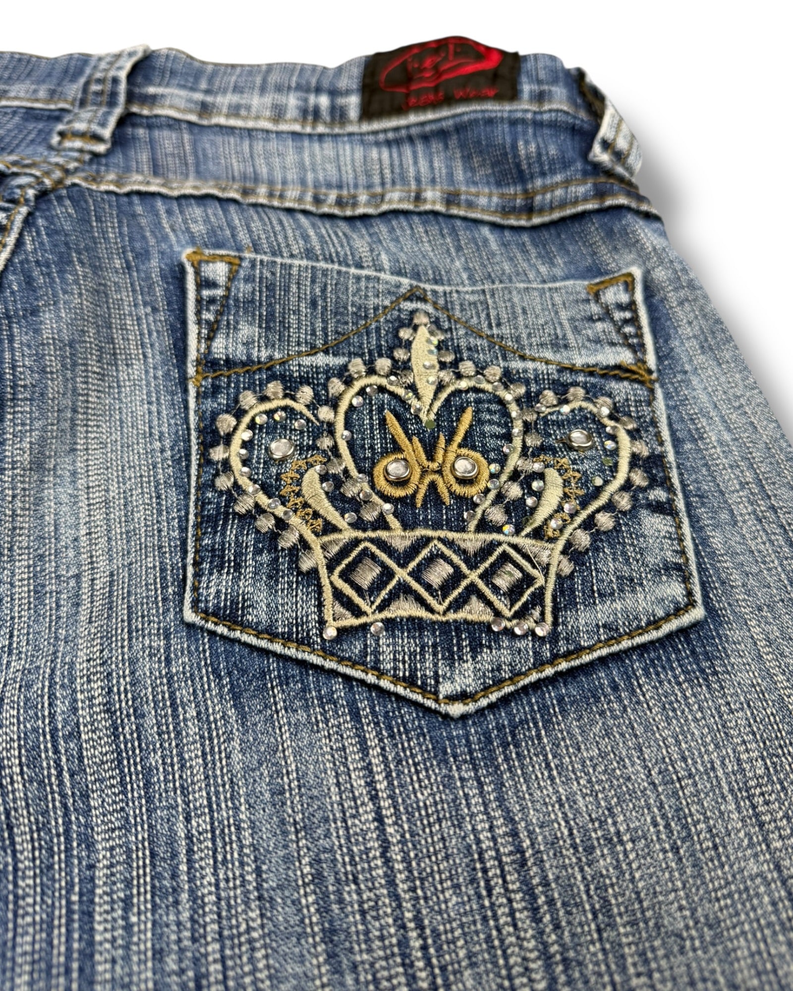 Y2K Flared Jeans (XS)