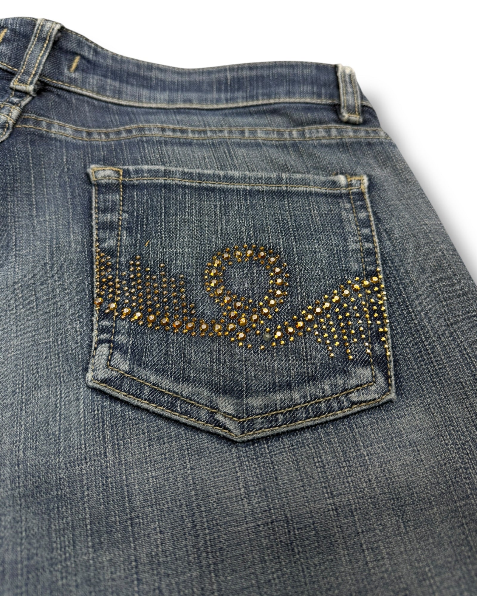 Y2K Flared Jeans (S)