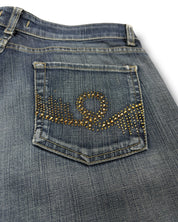 Y2K Flared Jeans (S)