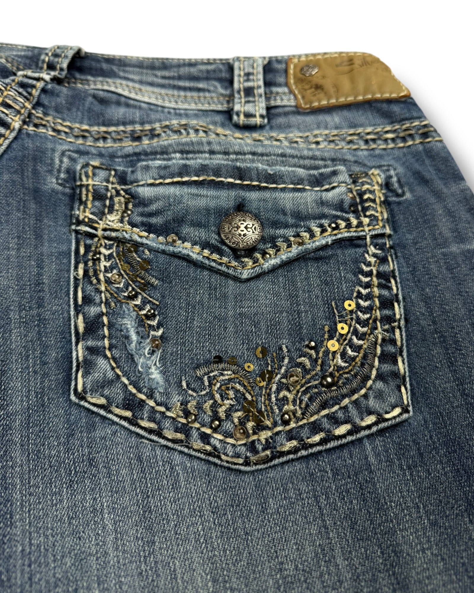 Y2K Flared Jeans (M)