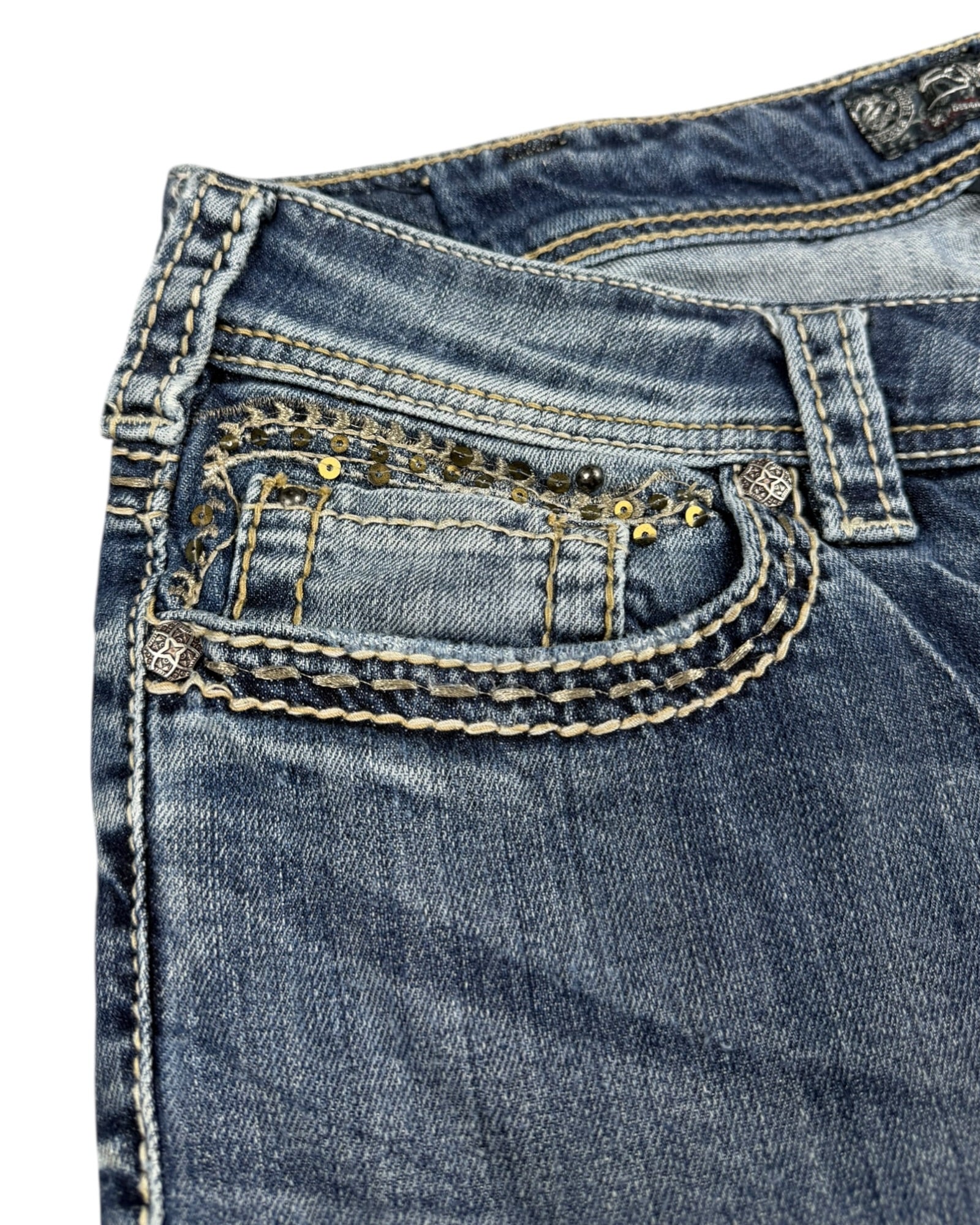 Y2K Flared Jeans (M)