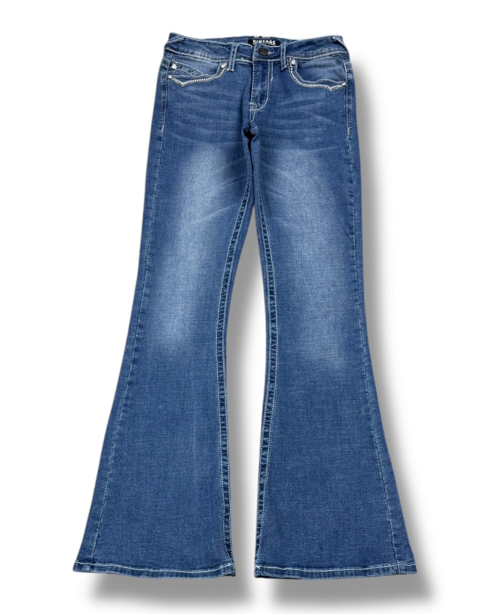 Y2K Flared Jeans (XS)