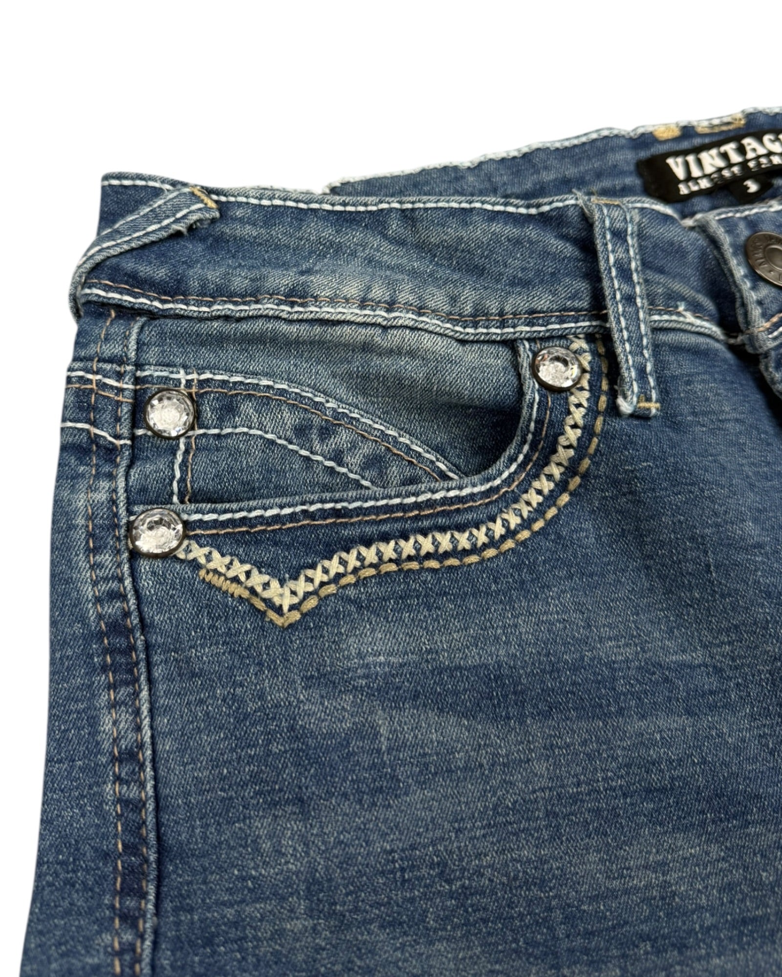 Y2K Flared Jeans (XS)