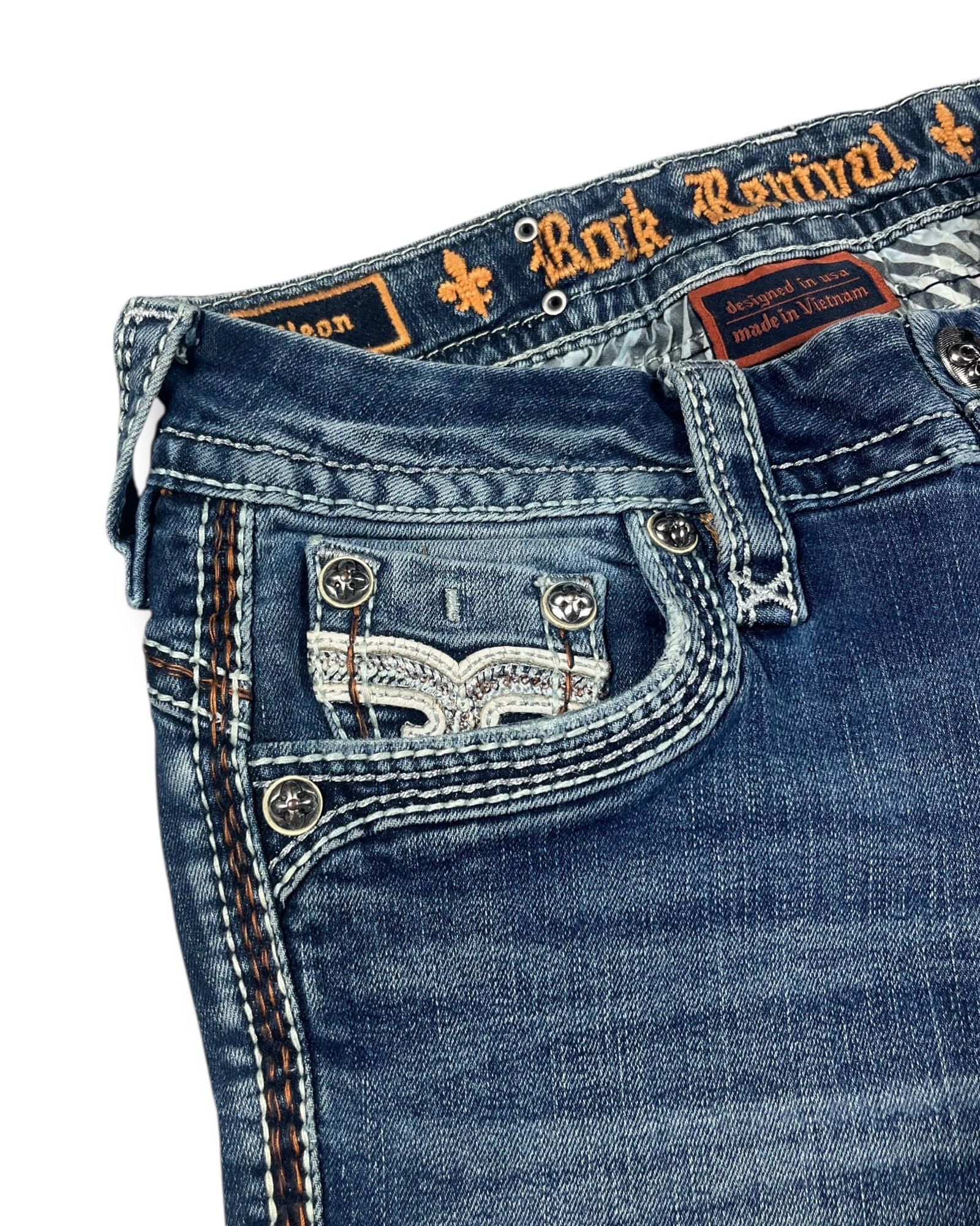 Rock Revival Flared Jeans (XS)
