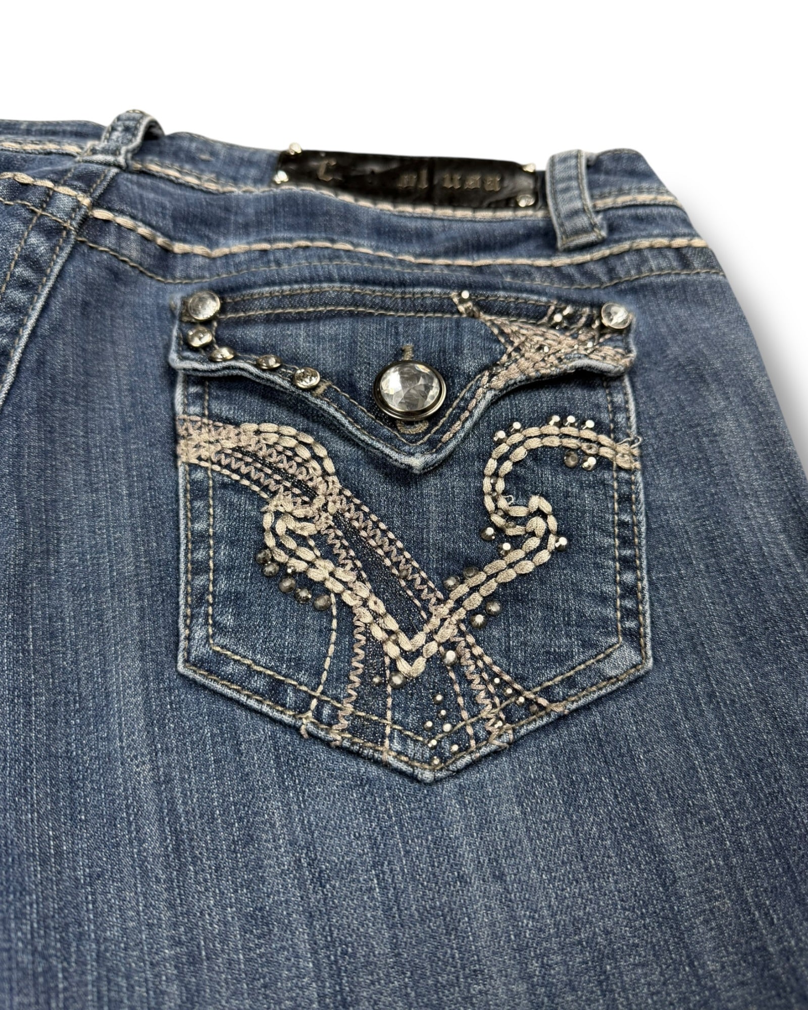 Y2K Flared Jeans (S)