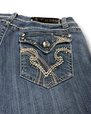 Y2K Flared Jeans (S)