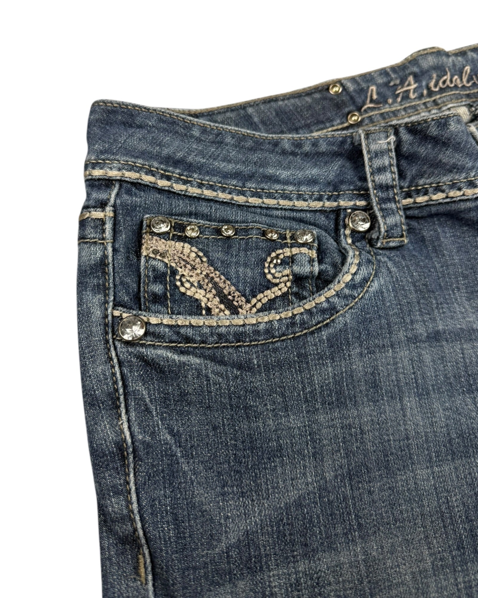 Y2K Flared Jeans (S)