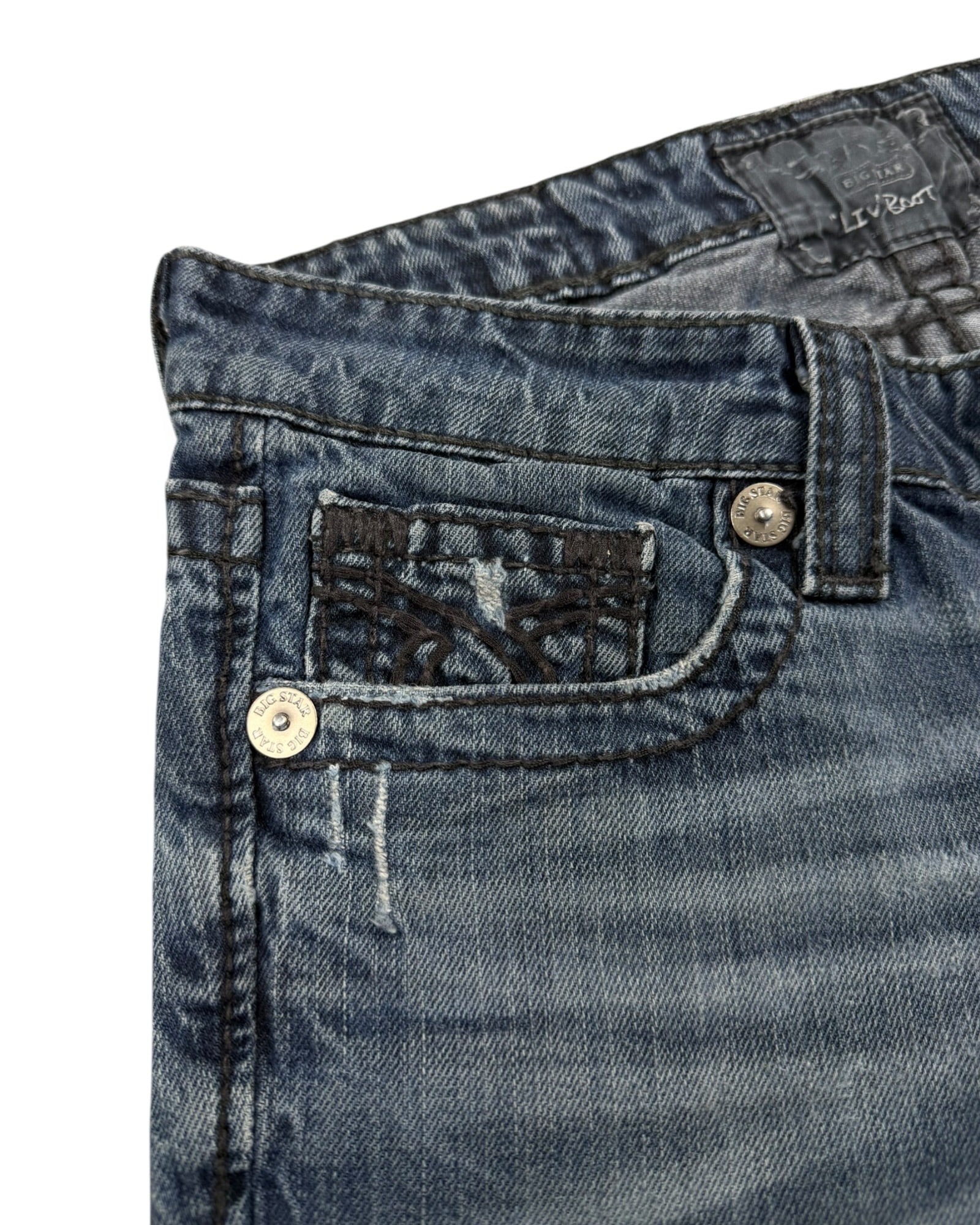 Y2K Flared Jeans (S)