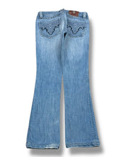 Y2K Flared Jeans (XS)