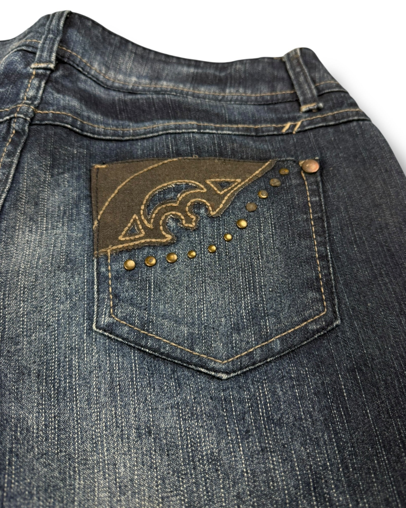 Y2K Flared Jeans (S)