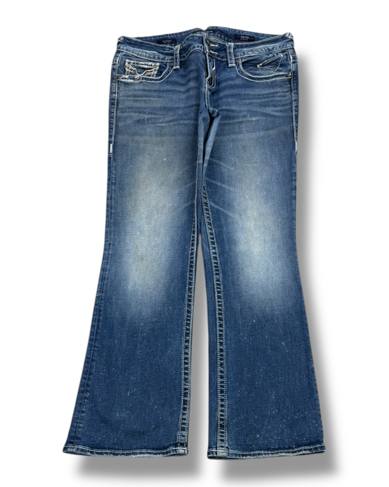 Y2K Flared Jeans (M)