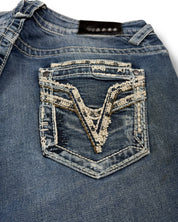 Y2K Flared Jeans (M)