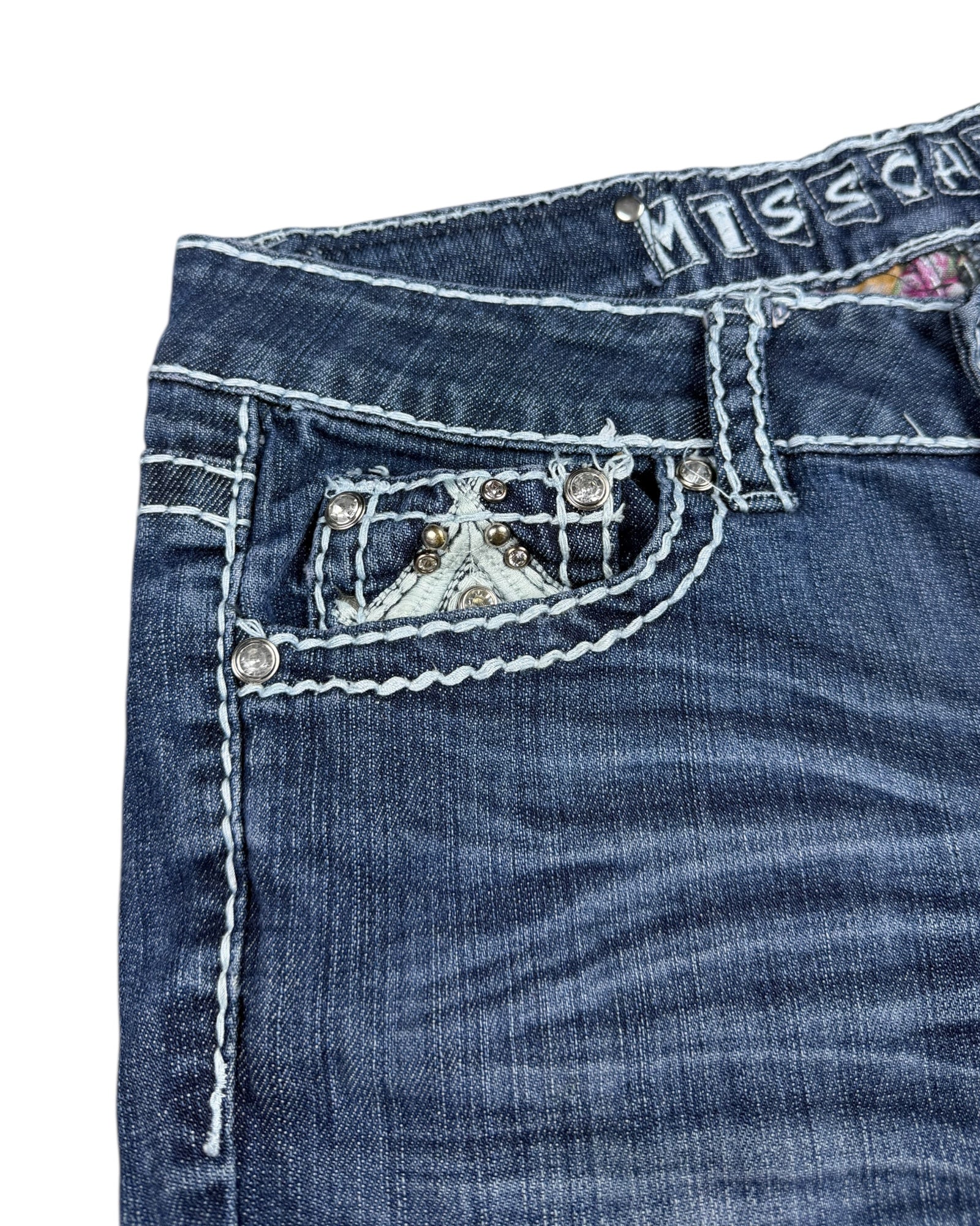 Y2K Flared Jeans (S)
